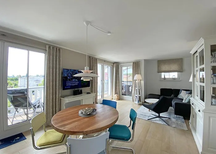 Апартаменти Annika Whg 12 Penthouse Baltica Mit Balkon Sellin (Rugen)